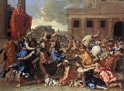 Nicolas Poussin The Rape of the Sabine Women Sweden oil painting reproduction